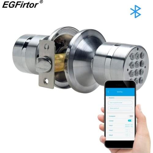 TurboLock TL99 Bluetooth Smart Lock For Keyless Entry With App Share Delete Unlimited EKeys on Demand Beautiful Finish