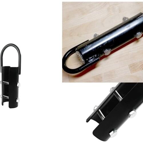 2.0Inch Climbing Rope Clamp,Rope Climb Workout Rig Attachment Hook Rope BR-Clasp Garage Gym Fitness Equipment