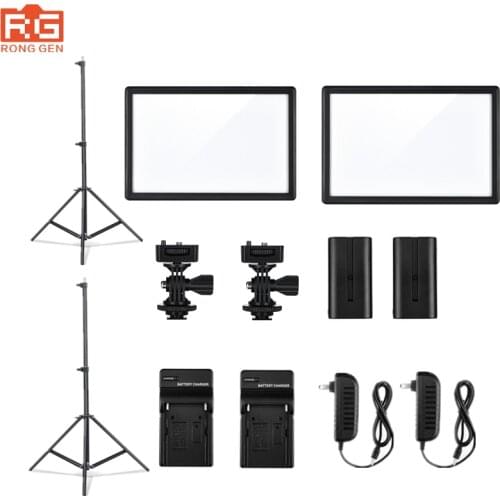 Viltrox L116T LED Photography Lights Studio Ultra-thin LCD Video Light for Canon Nikon Camera DV Camcorder Youtube makeup Vlog