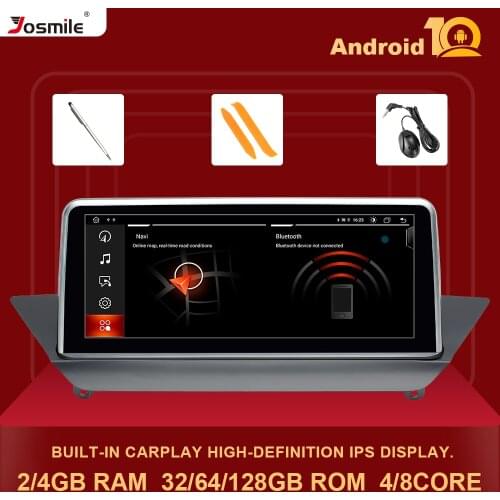 IPS DSP Car Multimedia player For BMW X1 E84 CIC 2009-2015 Android 10.0 Radio GPS Navigation Audio Screen Head Unit Stereo 4GB