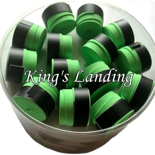 Free shipping (Green)color NO Logo OEM/YY Tennis grip, Anti-skid Sweat Absorbed badminton grip dry feel soft over grips