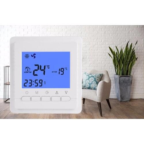16A 200-240V Digital Electronic Room Thermostat Weekly Programmable Controller