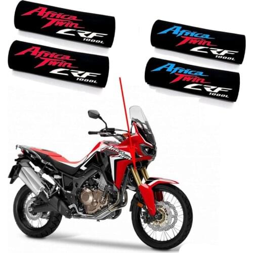 Motorcycle Decorative Protection Velcro Front Fork Protector Shock Absorber Guard Wrap Cover Skin For Honda Africa Twin CRF1000L