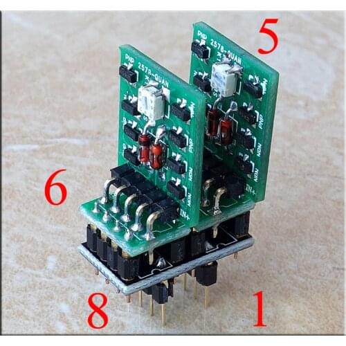 Dual differential fully symmetrical fully complementary discrete components dual op amp upgrade OPA2604 LME49720