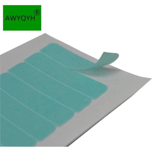 Double Sided Hair Extensions Adhesive Tape Tabs for Hair Extensions Replacement Blue Tape sheet