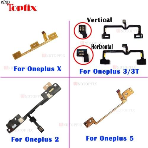For Oneplus 3 Menu Button Sensor Flex Cable Ribbon Replacement for OnePlus Three 3 3T 5 Oneplus X E1005 E1003 E1001 Home flex
