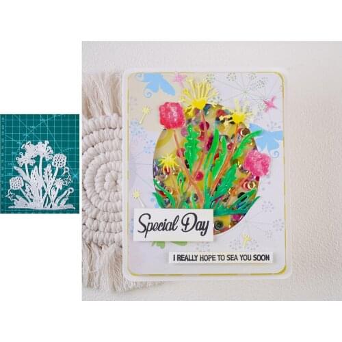 InLoveArts Floral Garden Plant Flower Leaf Metal Cutting Dies For Making Scrapbooking Card Decorative Embossing Craft Stencil