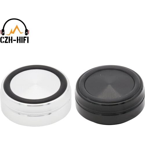 39x17mm Amplifier Speaker Isolation Stand Base CNC Machined Solid Aluminum Feet Pad CD Player Subwoofer Guitar AMP Cobinet Foot