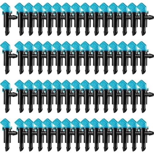 Irrigation Drip Emitter Garden Flag Irrigation Dripper, Trees And Shrubs, Blue Black, 2GPH