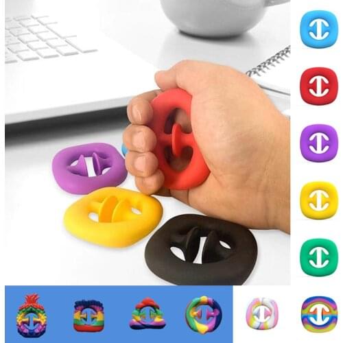 1PC Children Stress ball Arm Muscle Training Silicone Grip Device Exercise Five-Finger