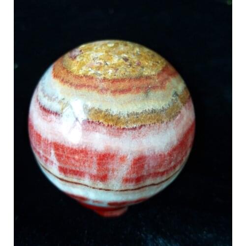50/55mm AAAAA+ Natural rhodochrosite stone crystals ball stone ball home decorated high quality stones sphere