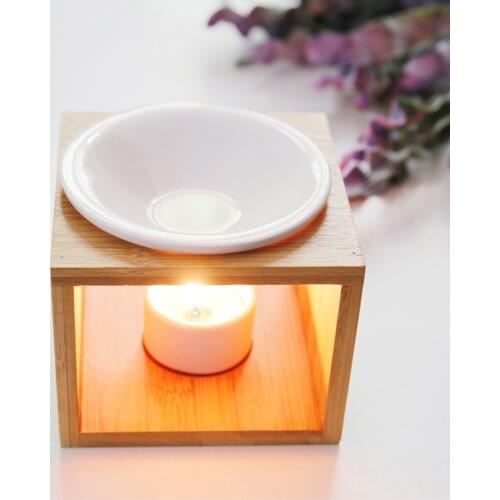 Tealight Holder Essential Oil Burner Wax Melt Spa Yoga Home Decor Ornament