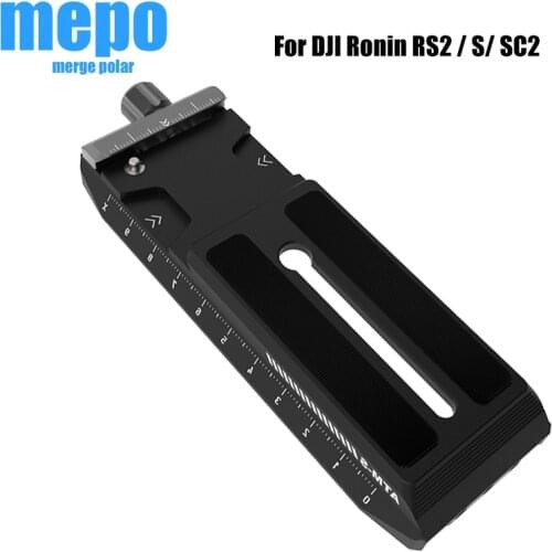 DSLR Camera Gimbal Ronin S SC2 Plate Counterweight Mounting Plate for DJI Ronin RS2 Stabilizer For Video Balance WBS Crane 2 3