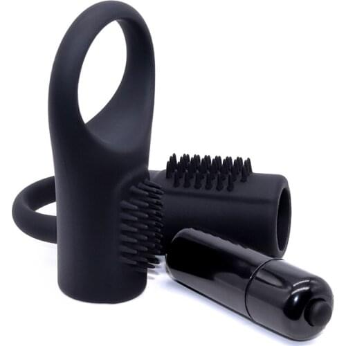 Penis Erection Ring Powerful Male Vibrator Cock Vibrating Ring Clitoris Stimulator Erotic Toy For Couples Sex Toys For Man