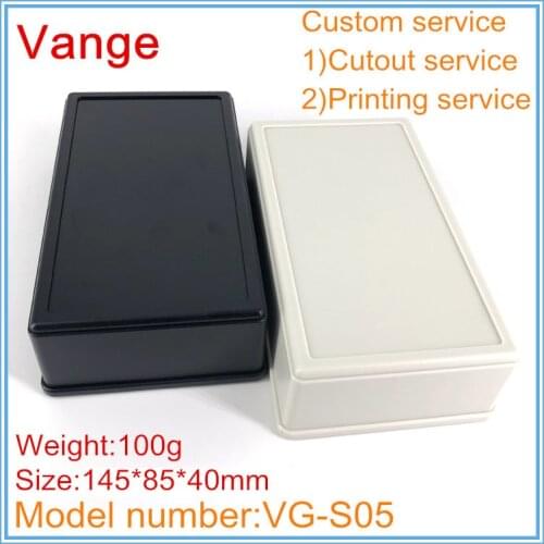 1pcs/lot desktop instrument housing diy 145*85*40mm ABS plastic box enclosure case for industrial control equipment