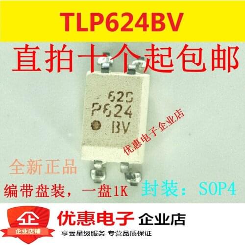10PCS TLP624-1 TLP624BV SOP4 transistor, the output new