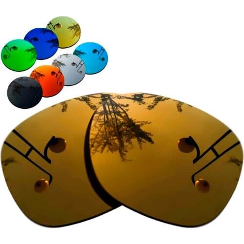 100% Precisely Cut Polarized Replacement Lenses for Garage Rock Sunglasses Copper Mirrored Coating Color- Choices