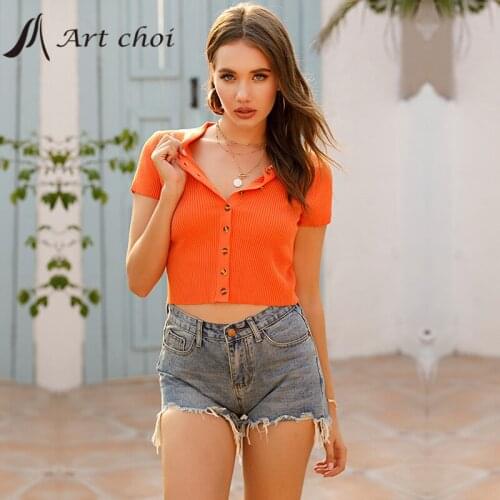 Женские трикотажные футболки Art choi China At AliExpress