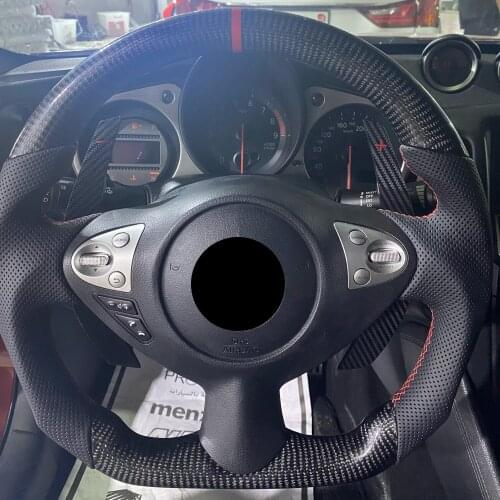 Carbon Fiber Car Steering Wheel For Infiniti QX30 Q50L EX QX70 FX Q70L Hybrid Q50 QX80 QX50 Q70L Q60 QX60 QX50 2017
