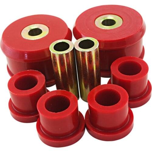 Car Polyurethane Control Arm Bushing Kit Red Fit for VW Beetle MK4 Front Lower Control Arm Bushing Kit