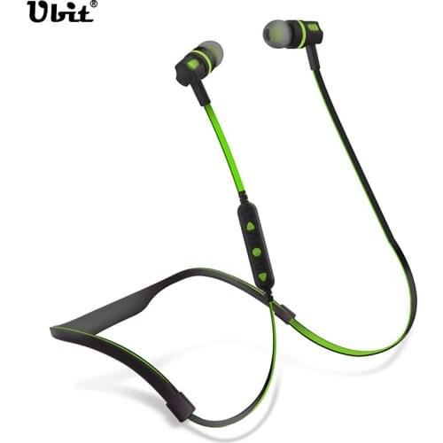 Ubit Flex 2 Wireless Sports Sweatproof Bluetooth Earphone Headset Running Gym High Fidelity Bass And Noise Reduction Headphones