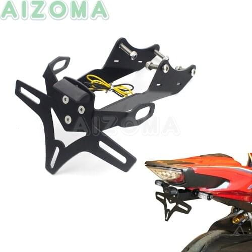 For Honda CBR 1000RR CBR1000RR 2017-2020 18 2019 Motorcycle Rear License Plate Holder Bracket Light Tail Tidy Fender Eliminator