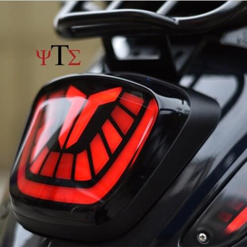 Para Vespa spring 150 sprint 150 água LED cauda light turn sinal motocicleta Vespa peças modificadas