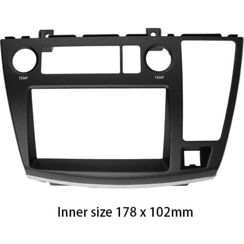 Double Din Car Radio Frame for Nissan Elgrand E51 2002-2010 Stereo DVD Dash Kit Trim Fascia Panel Adapter