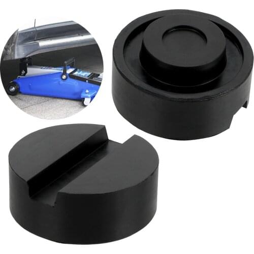 Car Removal Tool Slotted Floor Jack Pad Car Jack Support Block For Pinch Weld Side Pad Rubber Repair Tools
