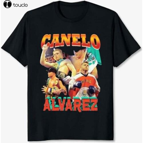 New Canelo Alvarez Boxing Unisex T-Shirt Boxer Tee Regular Size S-5XL Cotton Tee Shirt
