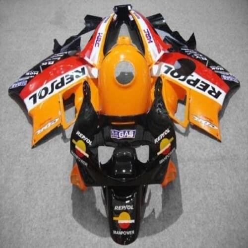 Dor-hot sales Fairing for CBR600F2 91- 94 CBR600 F2 1991-1994 CBR600-F2 91-94 CBR 600F2 91 92 93 94 orange red black