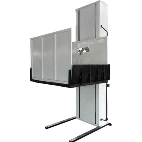 Qiyun New 2021 Type CE ISO 1-8m 400kg Vertical Hydraulic Residential Wheelchair Platform Lift For Old