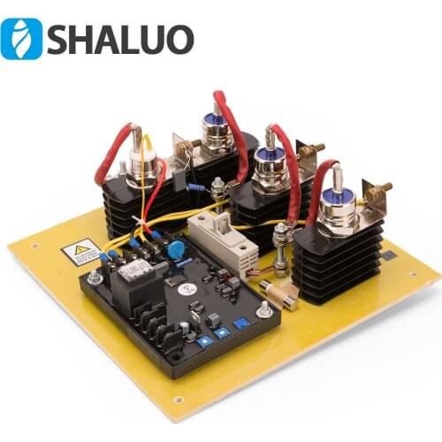 GAVR 100A voltage regulator with the rectifier and diode for carbon brush diesel generator SAVRH-100A 380V Three Phase