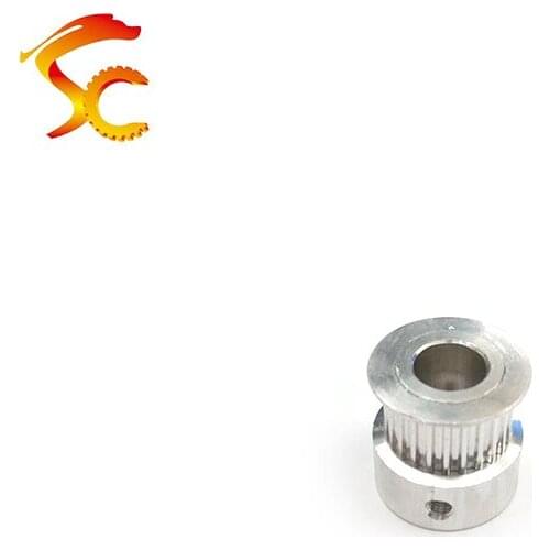 1PCS/LOT 3D printer pulley MXL 24 teeth bore 8mm MXL 24 teeth timing pulley fit for MXL belt width 7-8mm