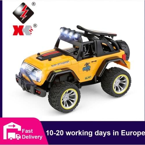 Wltoys 322221 2.4G 1/32 2WD Mini RC Car Off Road Vehicle Models W/ Light Children Toy Remote Control Machine Truck Kids Toys