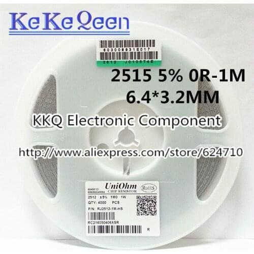 100PCS/LOT 2512 5% J 6432 6.4*3.2 62R 68R 75R 82R 91R 100R 110R 120R 130R 150R 160R 180R 200R 220R 240R 270R 300R 330R 360R 390R