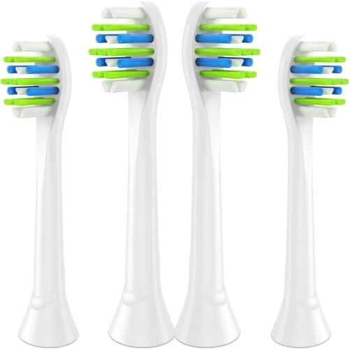 4Pcs Toothbrush Heads Replacement for Sonicare Toothbrush Heads Fit for HX6780 HX6781 HX6902 HX6910 HX6911 HX9044 HX6074 HX9024