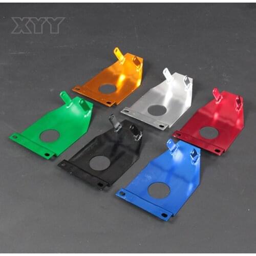 Aluminum Skid Plate Lower start motor Engine Case Protector for XR50 Z50 monkey bike Pit Dirt Bike