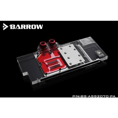 Barrow BS-ASS2070-PA Water Cooling Block for ASUS Rog Strix RTX 2070