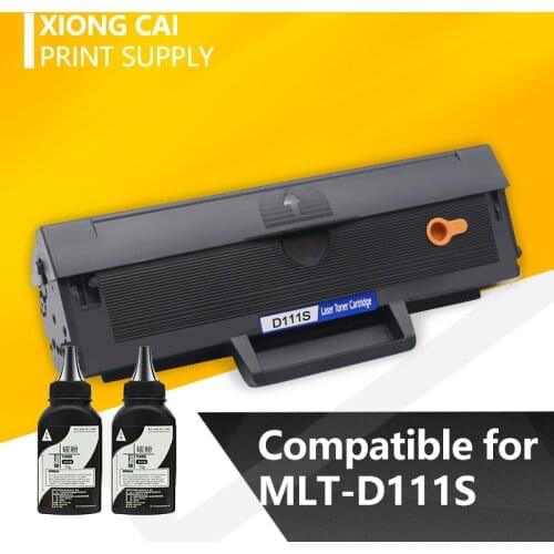 1pc Black Toner Cartridge MLT-D111S D111S 111s d111 Compatible for Samsung M2020 M2020W M2021 M2022 M2022W M2070 M2027W M2027F