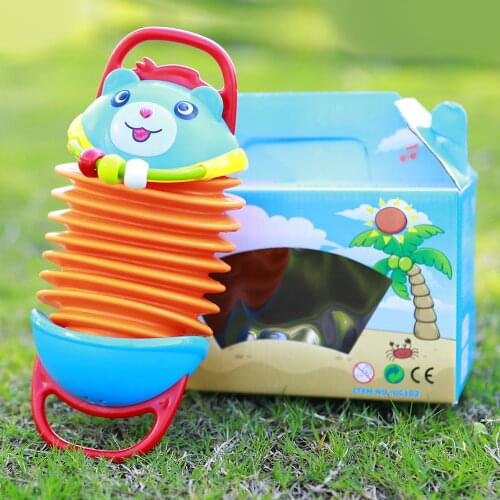 Kids Musical Instrument Accordion Toys Mini Orange Little Bear Accordion for Children Christmas Gifts Baby Early Education Toys