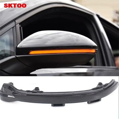 For Volkswagen VW Golf 7 GTI R Sportsvan Touran LED Flowing Rearview Mirror Turn light