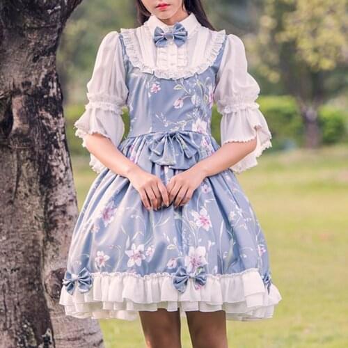 Elasticated Strap Adjustable Pettiskirt Cute Girls Cosplay Daily Lolita Skirt