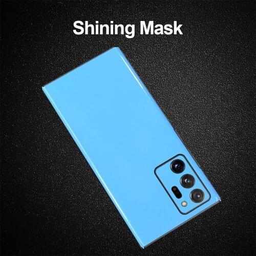 2021 Glossy Wrap Skin Ice Film For Samsung Galaxy A90 A80 A70 A60 A50 A40 A30 A20 A20S A30S A40S A50S A70S A51 A71 Back Stickers