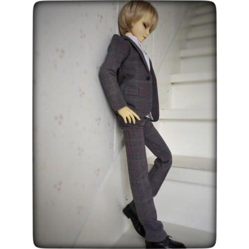 1/4 1/3 scale BJD clothes Suit coat + shirt + pants set for BJD doll accessories ID72 HID,without doll,shoes,wig and other A0811
