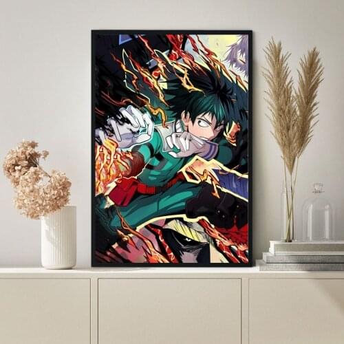 My Hero Academia Poster Anime Canvas Print Wall Painting Home Decoration