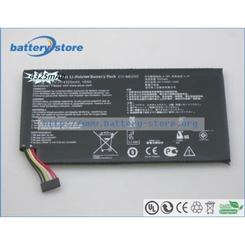 New Genuine laptop batteries for C11-ME370T,Nexus 7,0B200-00120100,Google 7,C11-EP71,CII-EP71,CII-ME370T,3.7V,2 cell