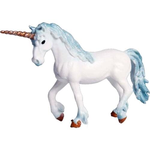 PVC Unicorn Action Figure Toys for Kids Christmas Gift Ainmals Horse Model Collection Home Decoration