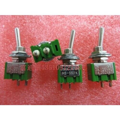 [VK] twist switch shaking his head two-step switch 3A125V (1A250VAC) MS-550K