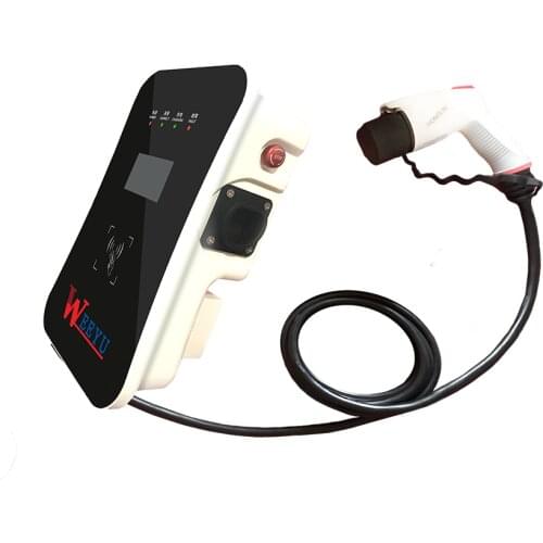 Weeyu 32Amp 22kw EV Charger Type 2 Fast Charging Station for Electric Car Charge